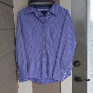 Pinstriped Button Up